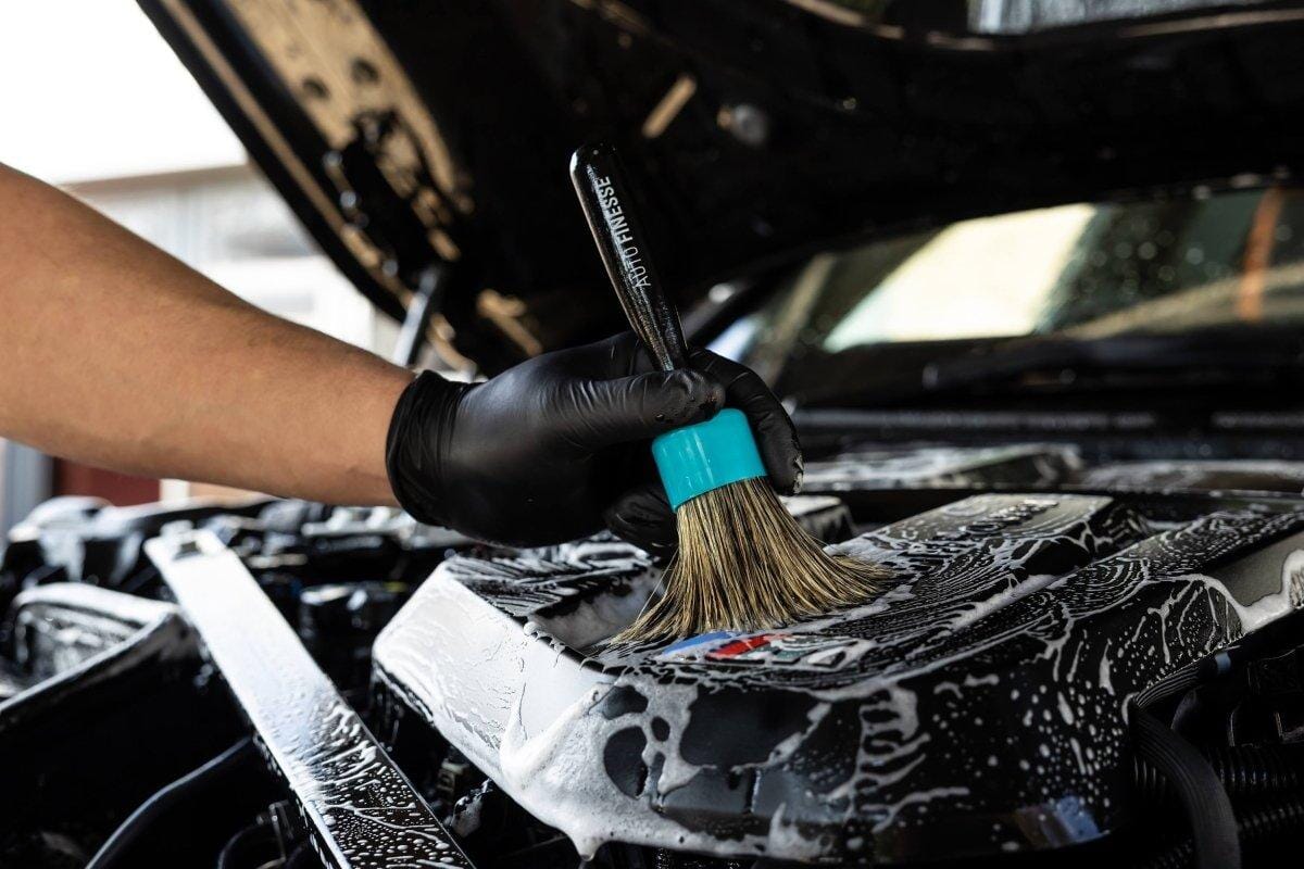 Auto Finesse Hog Hair Detailing brushes (pair) - Image 3