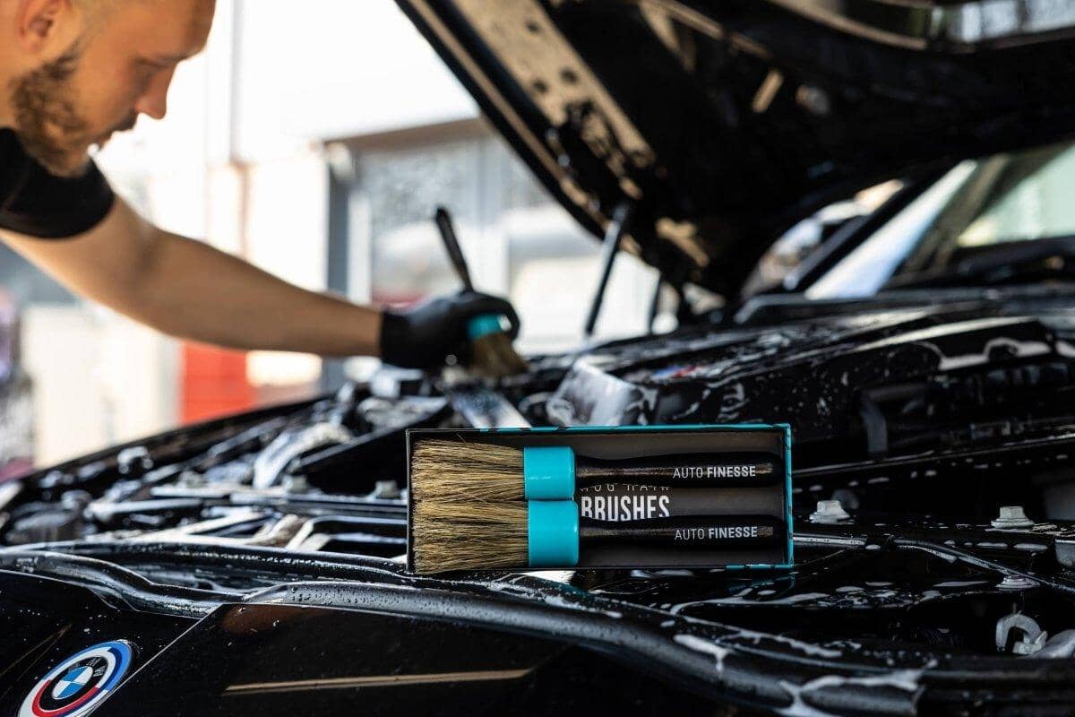 Auto Finesse Hog Hair Detailing brushes (pair) - Image 4
