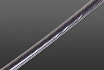 Black/Carbon PVC Covered Brake Hose - Variation 2