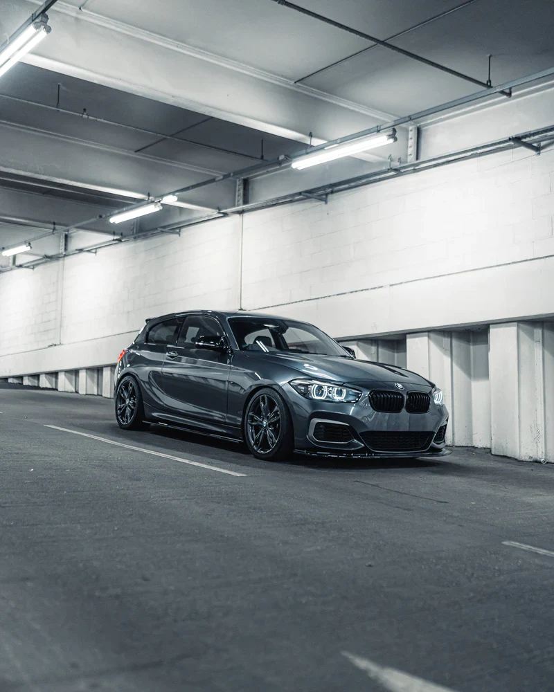 BMW 1 SERIES F20 F21 & 2 SERIES F22 EVO-1 GLOSS BLACK SIDE SKIRTS BY ZAERO (2011-2019) - Image 4