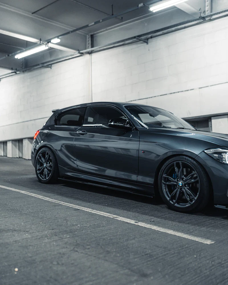 BMW 1 SERIES F20 F21 & 2 SERIES F22 EVO-1 GLOSS BLACK SIDE SKIRTS BY ZAERO (2011-2019) - Image 5