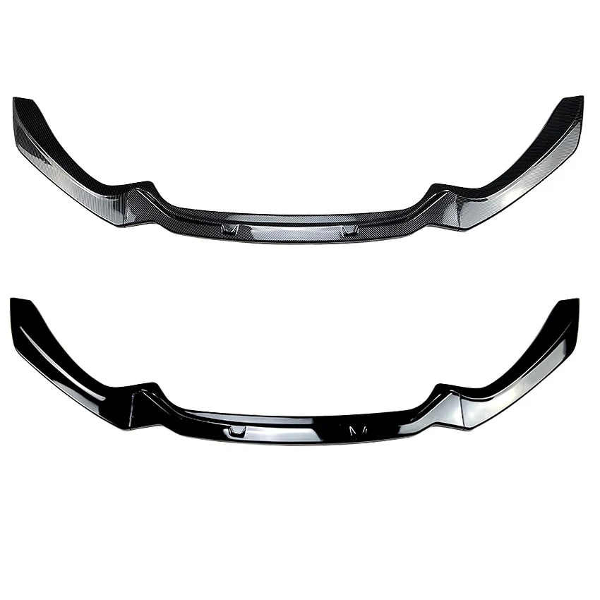 BMW 1 Series F20 F21 Gloss Black / Carbon Look Front Splitter (2015 - 2020) - Image 2
