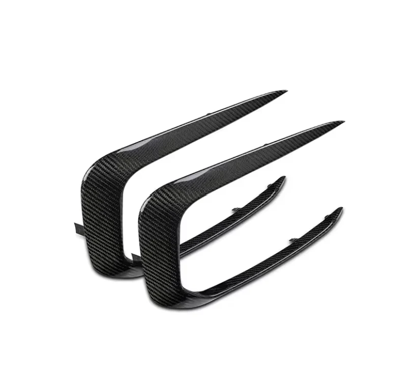 BMW 1 Series F20 F21 M Sport / M135i / M140i Carbon Fibre Front Canards (2015 - 2019) - Image 2