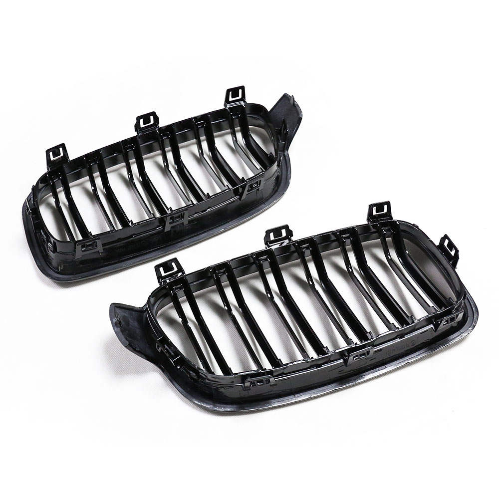 BMW 1 Series F21 Double Slat Forged Carbon Fibre Kidney Grilles Pair (2015 - 2019) - Image 7