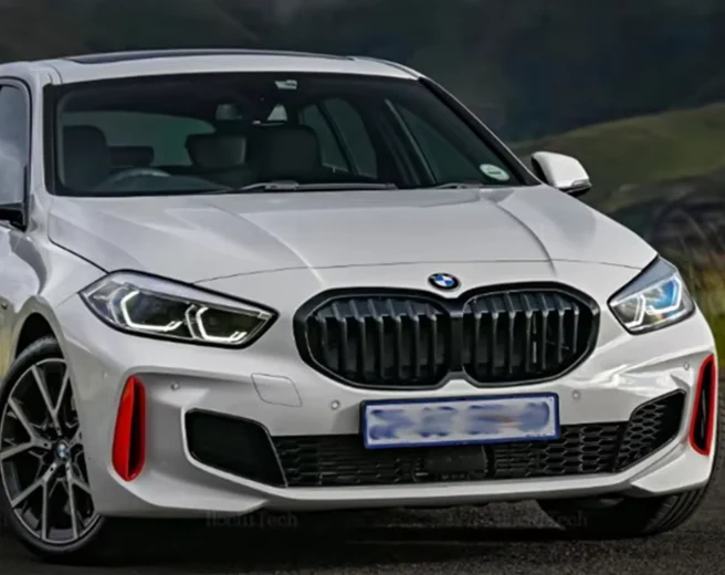 BMW 1 Series F40 Double Slat Gloss Black Kidney Grilles Pair (2020-2024) - Image 3