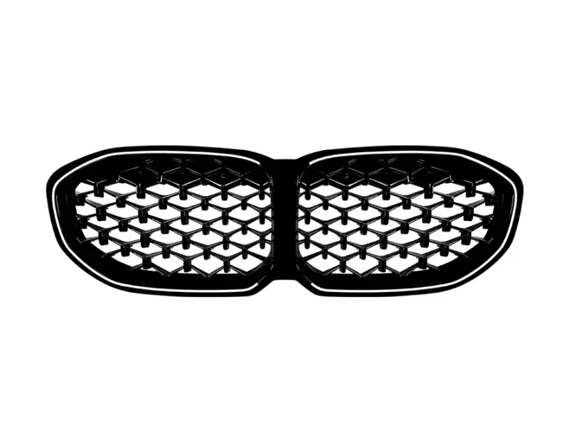 BMW 1 Series F40 Gloss Black LED Diamond Grille Kit (2019-2024 Models) - Image 3