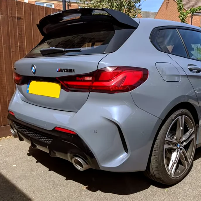 BMW 1 Series F40 Gloss Black M Roof Spoiler (2019+) - DAS - Image 2