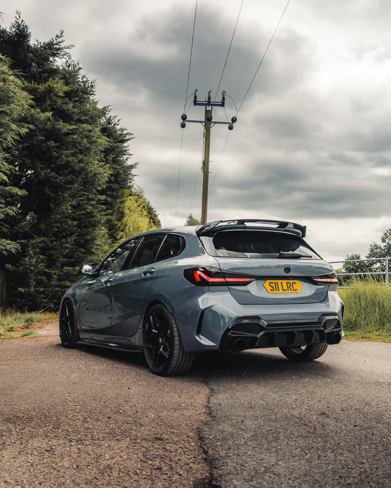 BMW 1 SERIES & M135I F40 EVO-1 GLOSS BLACK SIDE SKIRTS BY ZAERO (2019+) - Image 2