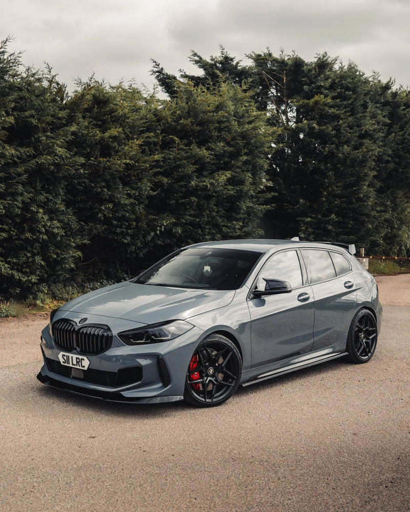 BMW 1 SERIES & M135I F40 EVO-1 GLOSS BLACK SIDE SKIRTS BY ZAERO (2019+) - Image 4