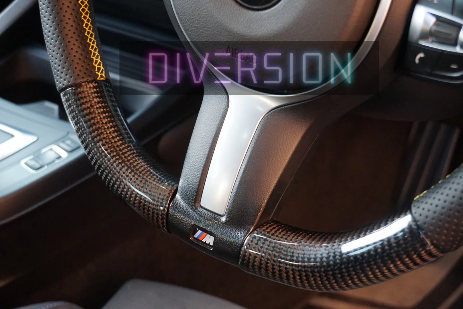BMW 3 Series F30 / F31 / M3 F80 Custom Carbon Fibre Steering Wheel (2014 - 2021) - Image 3