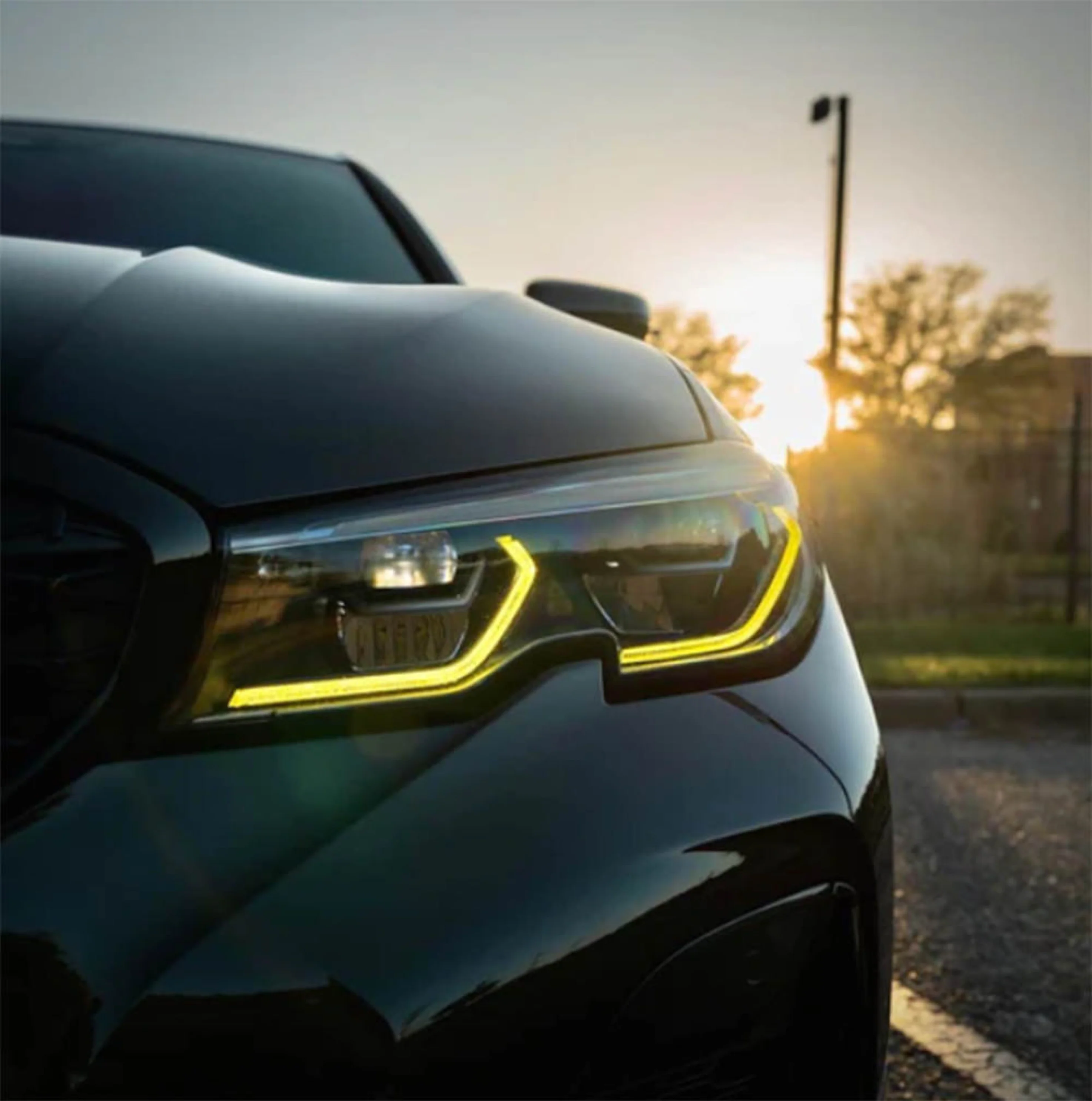 BMW 3 Series G20 G21 G28 Yellow DRL Module Kit (Pre LCI / LASER 2019+)