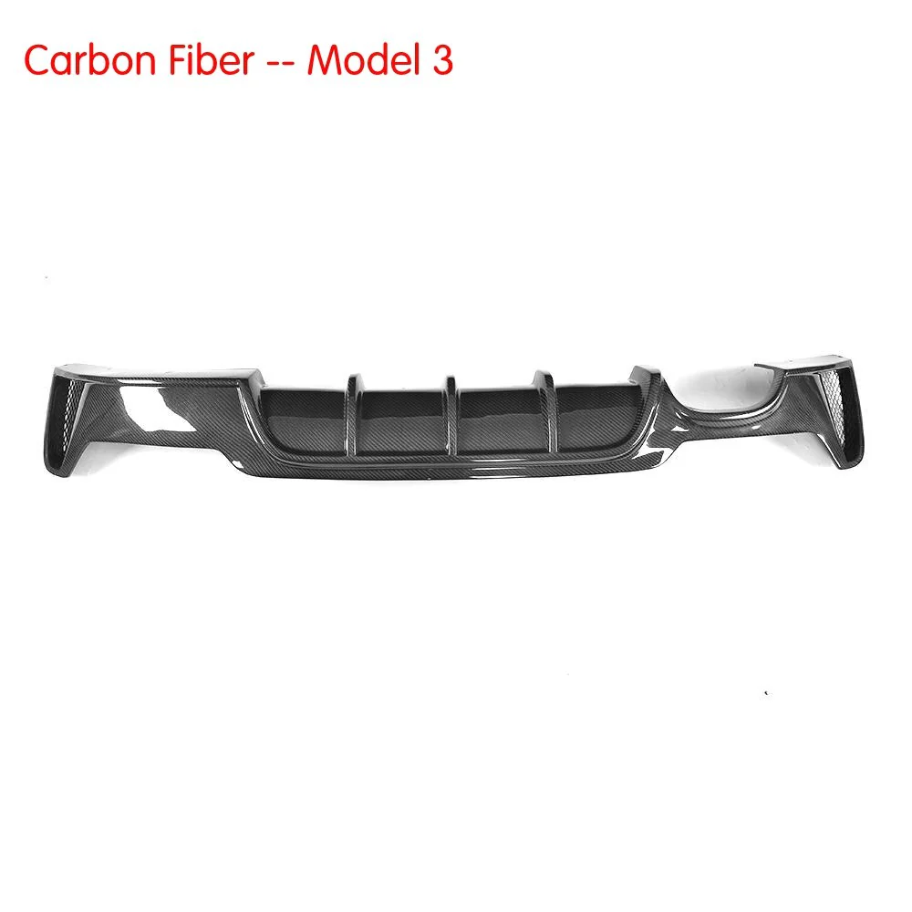 BMW 4 Series Carbon Fibre Diffuser F32 / F33 / F36  (2014-2019 - Left Tailpipes) - Image 4