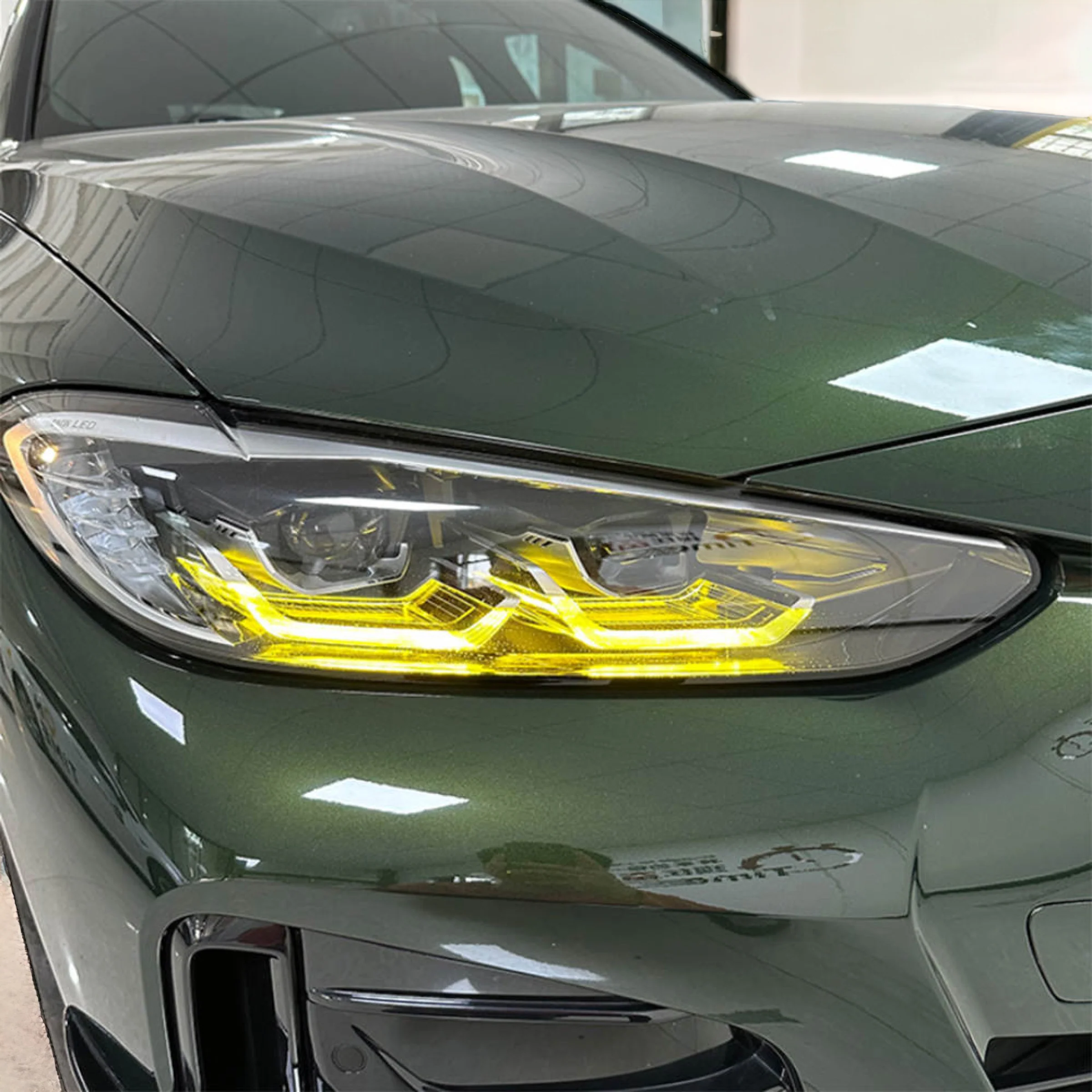 BMW 4 Series / I4 / M4 LED Style Yellow DRL Module Kit ( G Series / 2018+ Models) - Image 2