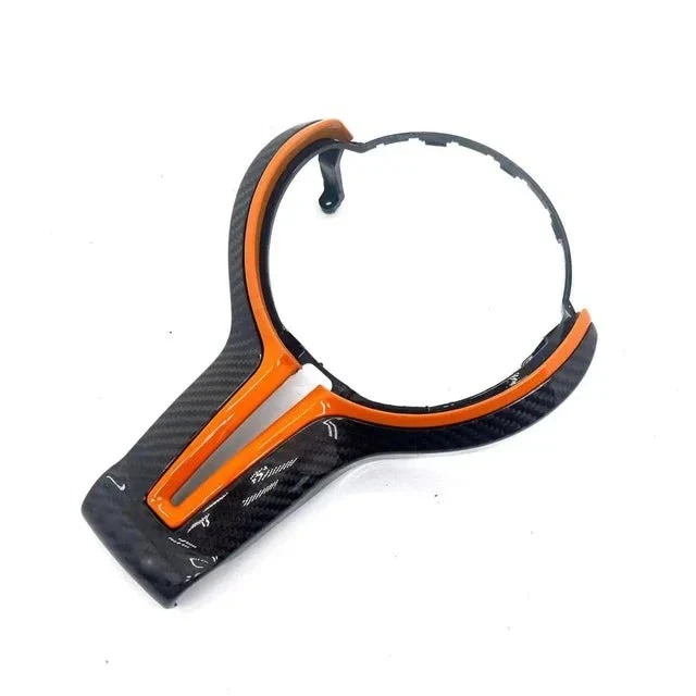 BMW Carbon Fibre Steering Wheel Centre Airbag Surround Trim (Various Models) - Image 21