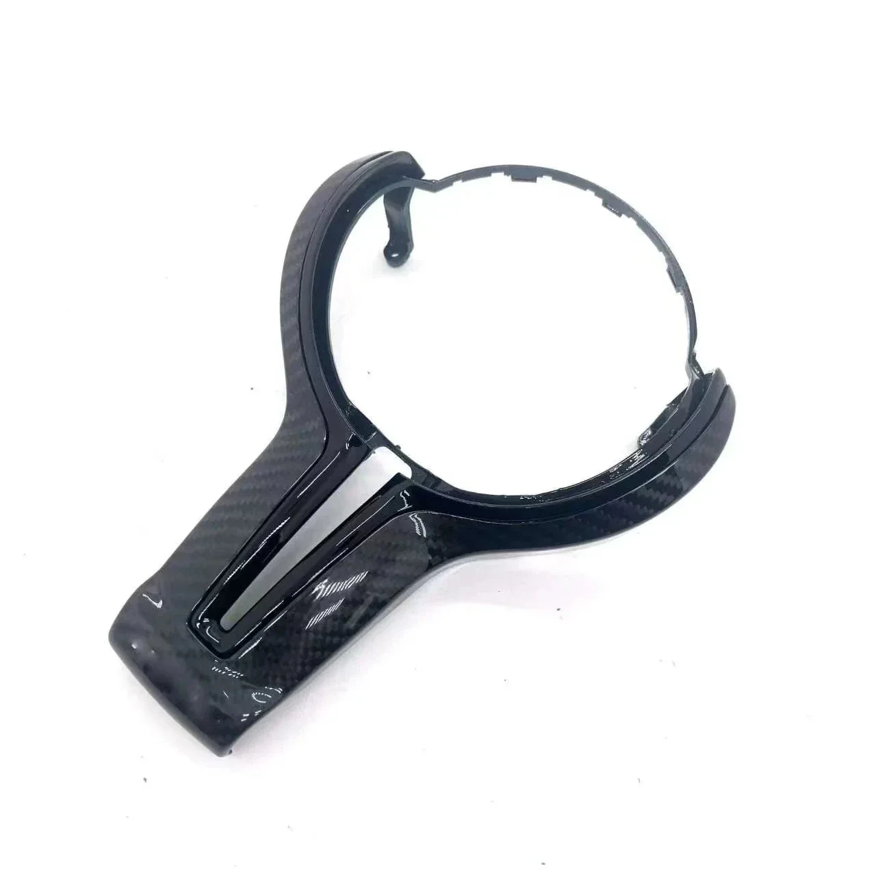 BMW Carbon Fibre Steering Wheel Centre Airbag Surround Trim (Various Models) - Image 6