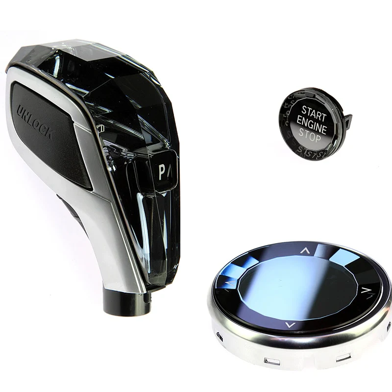 BMW G Chassis Crystal Replacement Gear Selector, START/STOP & Multimedia Selector Kit (See Options) DIVERSION - Image 4