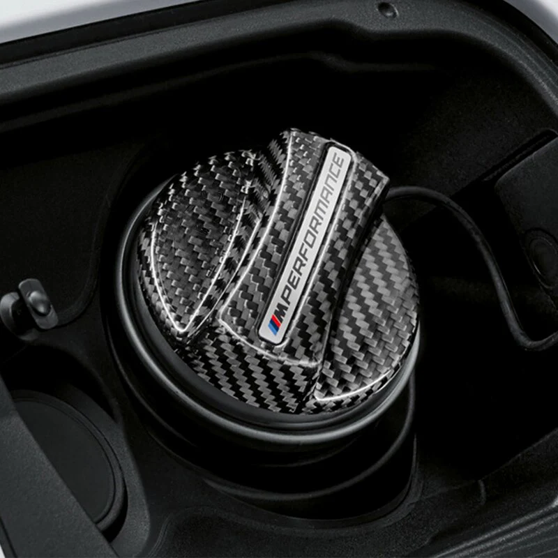 BMW Genuine Carbon Fibre Fuel Tank Cap Cover (Multiple Models) - Image 2