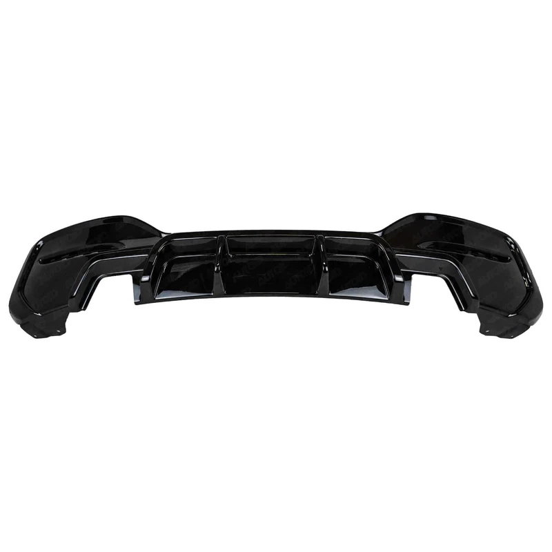 BMW M135I & M140I F20 F21 LCI EVO-1 GLOSS BLACK REAR DIFFUSER BY ZAERO (2015-2019)