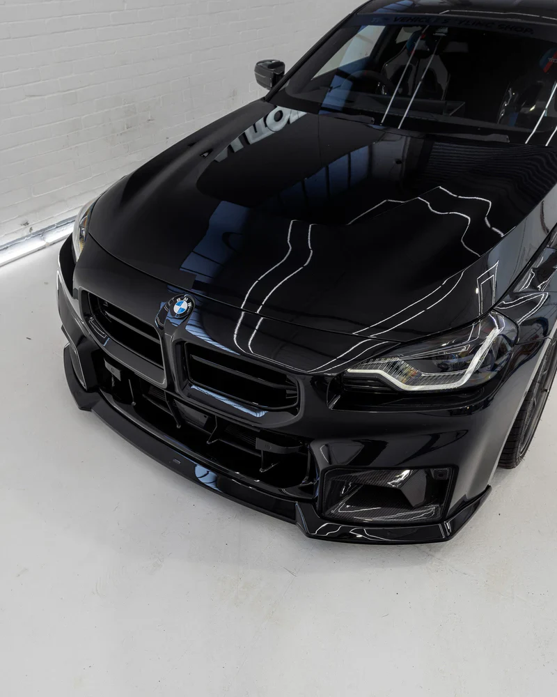BMW M2 G87 EVO-S Gloss Black Front Lip by ZAERO (2023+) - Image 4