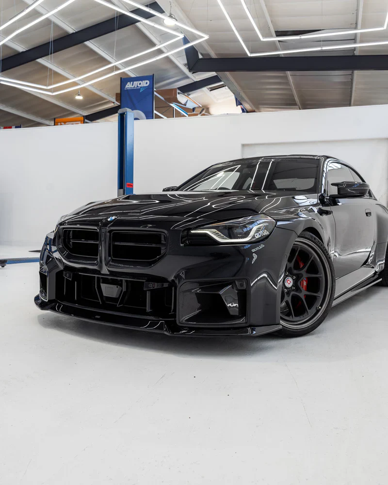 BMW M2 G87 EVO-S Gloss Black Front Lip by ZAERO (2023+) - Image 5