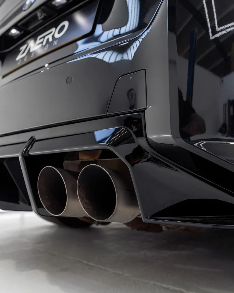 BMW M2 G87 EVO-S Gloss Black Rear Diffuser by ZAERO (2023+) - Image 3