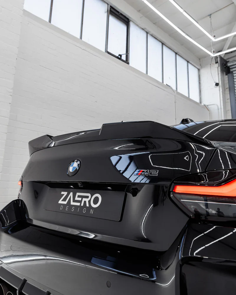 BMW M2 G87 EVO-S Gloss Black Rear Spoiler Lip by ZAERO (2023+) - Image 3
