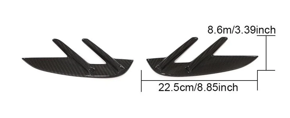 BMW M3 G80 Carbon Fibre Fender Air Vents Pair (2020+ Models) - Image 5