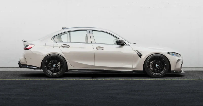 BMW M3 G80 G81 EVO-S Gloss Black Side Skirts by ZAERO (2021+)