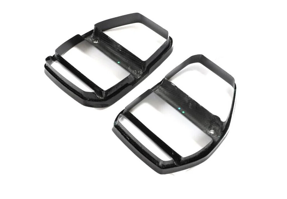 BMW M3 G80 / M4 G82 G83 Carbon Fibre Aero Front Kidney Grille Covers (2020+) - Image 5