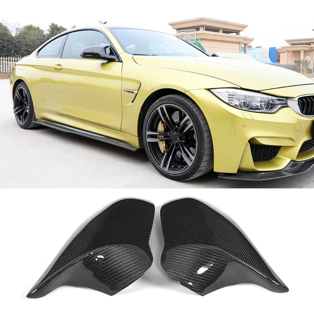 BMW M3 / M4 Dry Carbon Fibre Replacement Mirror Covers (F80, F82, F83 Models) - Image 2