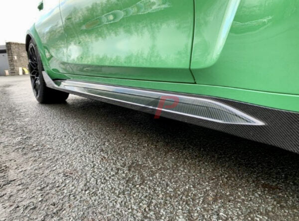 BMW M3/M4 G80/81/82/83 Dry Carbon Side Skirts MP Style - Image 3