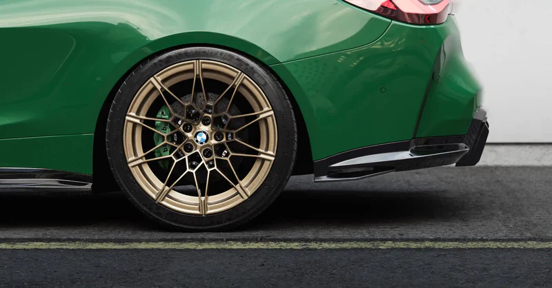 BMW M4 G82 G83 EVO-S Gloss Black Diffuser Extensions by ZAERO (2021+) - Image 3