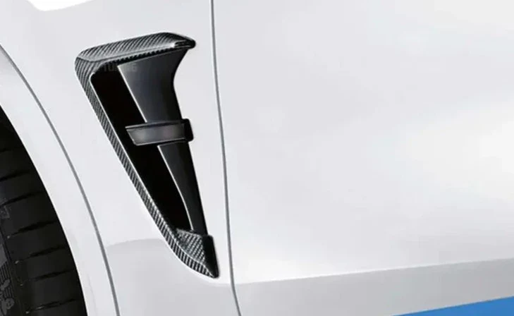 BMW X3 G01 Carbon Fibre / Gloss Black Side Air Vent Replacements (2018+) - Image 3