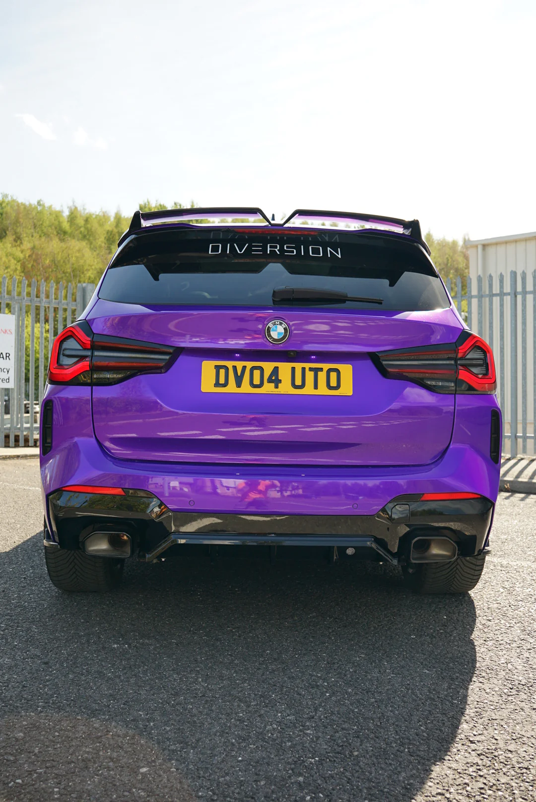 BMW X3 G01 Gloss Black OE Style Roof Spoiler (2018+ Models) DIVERSION - Image 11