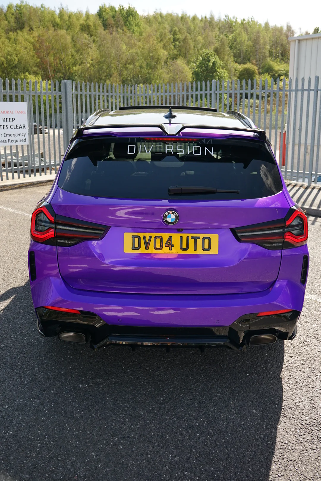 BMW X3 G01 Gloss Black OE Style Roof Spoiler (2018+ Models) DIVERSION - Image 12