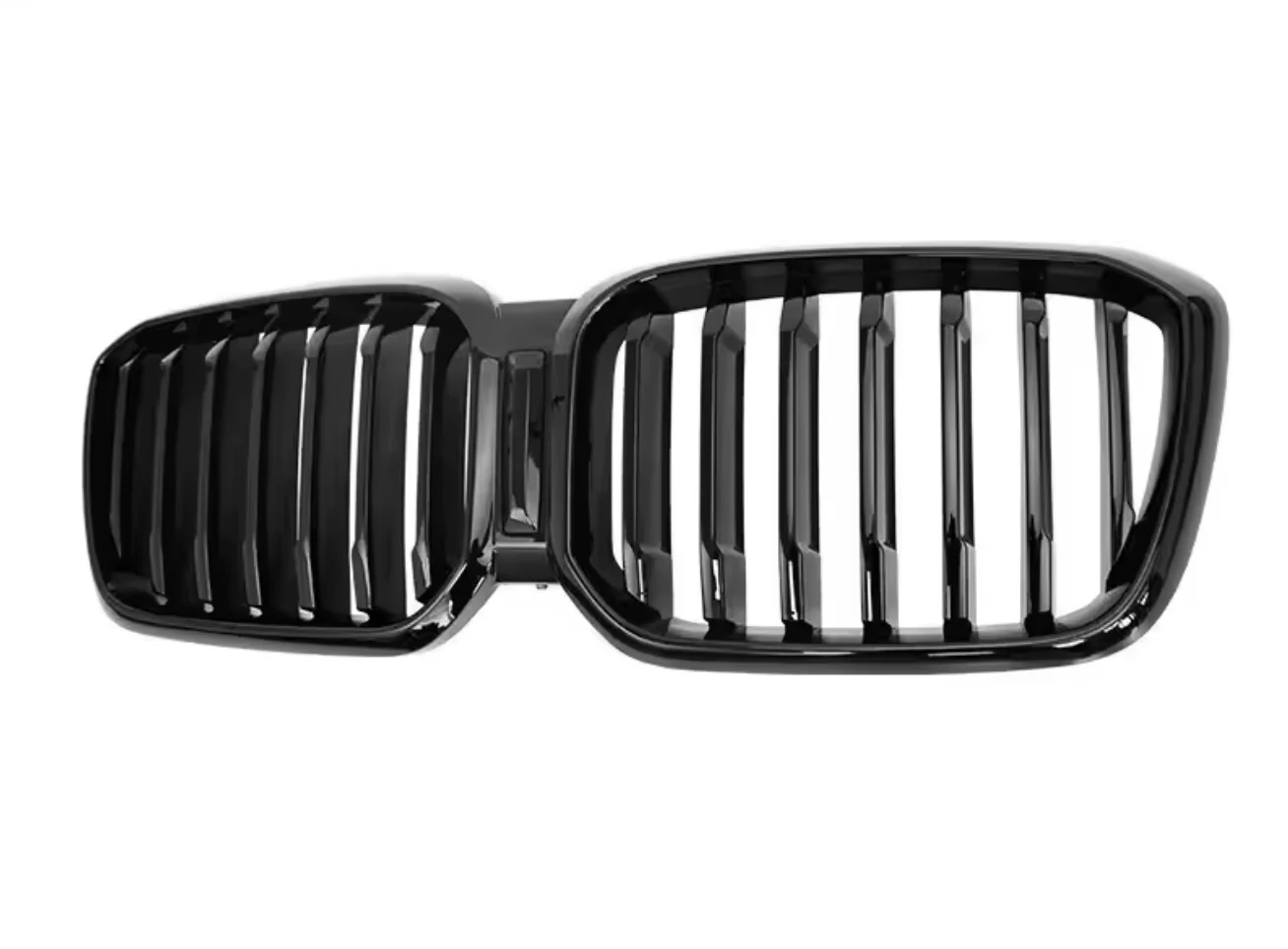 BMW X3 G01 / X4 G02 LCI Gloss Black Single Slat Front Kidney Grille Kit (2021 - Present) - Image 2