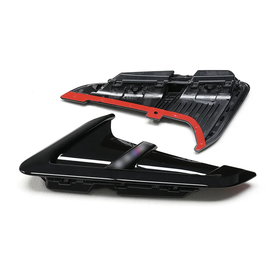 BMW X4 G02 Carbon Fibre / Gloss Black Side Air Vent Replacements (2018+) - Image 2