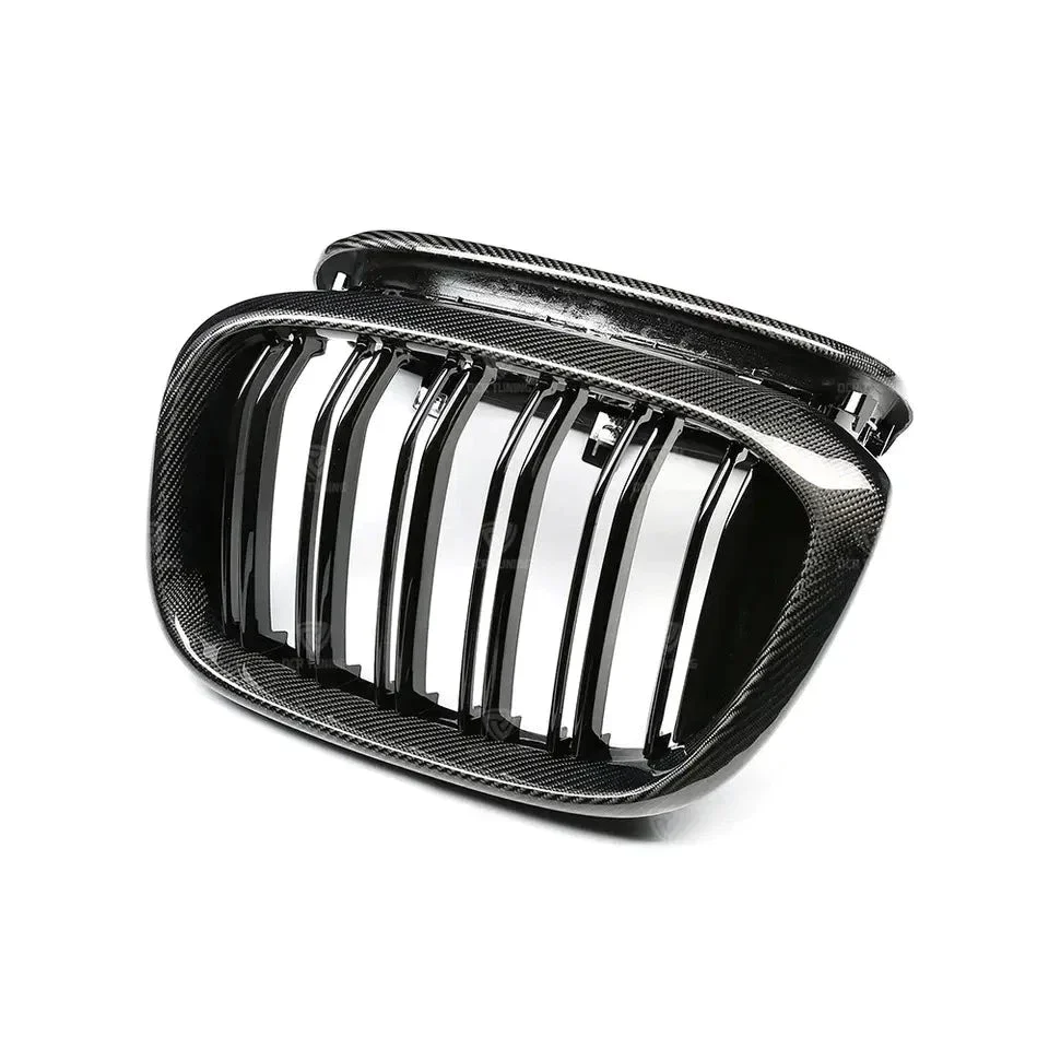 BMW X4M F98 Carbon Fibre Double Slat Kidney Grilles (2019 - 2021) DIVERSION - Image 3