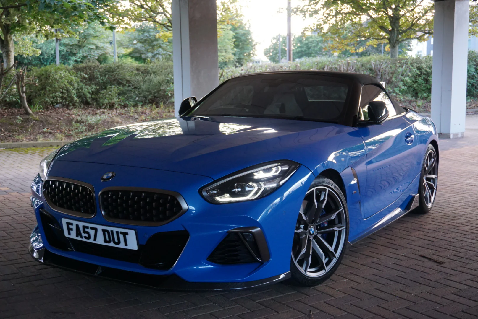 DAS - BMW Z4 G29 Carbon Fibre Side Skirt Extensions (2018+) - Image 2