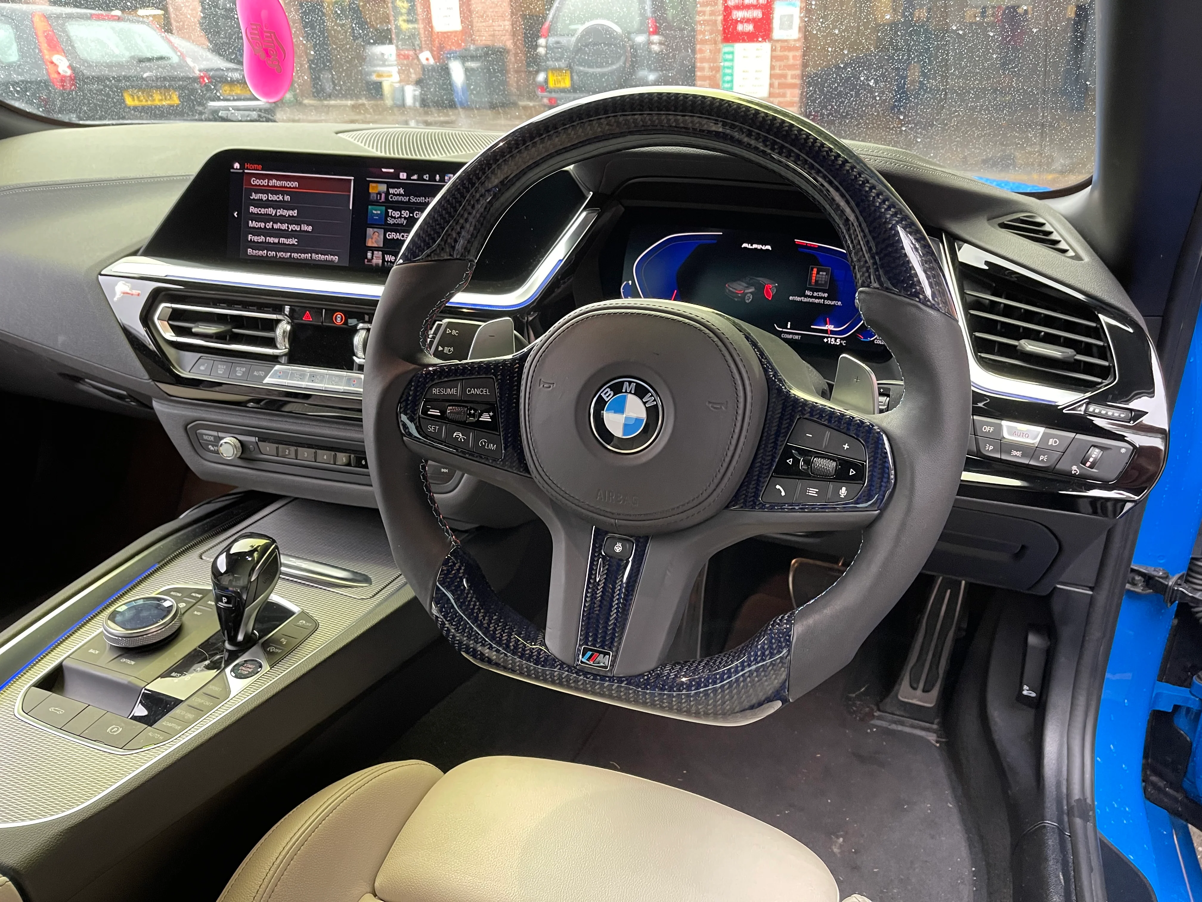 BMW Z4 G29 Custom Carbon Fibre Steering Wheel (2018+) DAS - Image 4