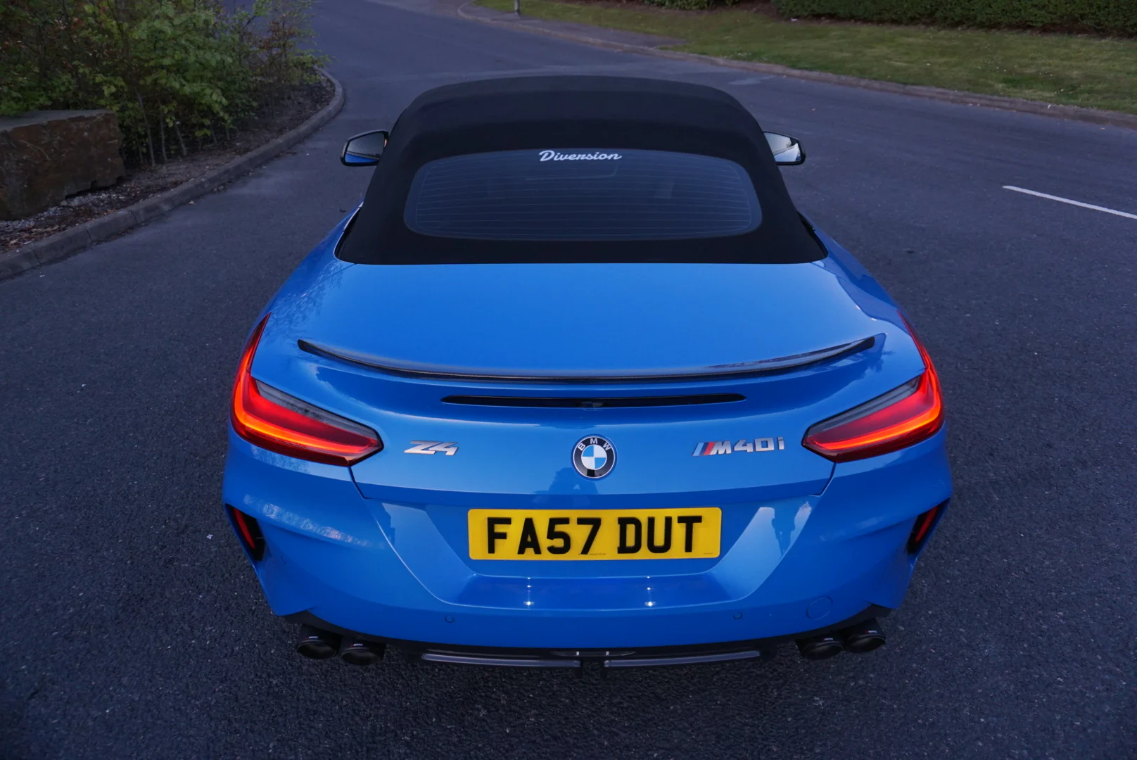 DAS - BMW Z4 G29 Genuine Carbon Fibre Flush Rear Trunk Spoiler / Wing (2018+ Models) - Image 4