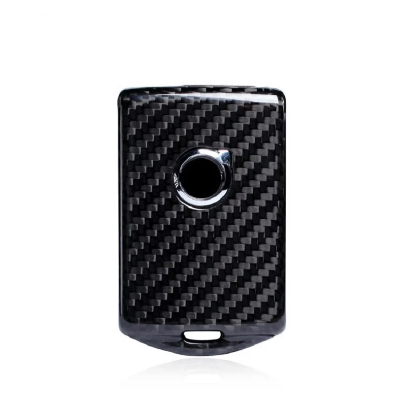 Carbon Fibre Key Cover For Volvo XC90 / XC60 / S90 / V90 (Black or Red)