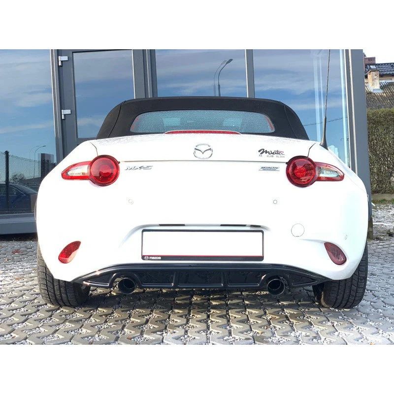**CLEARANCE** 120 - Race Design - REAR VALANCE/DIFFUSER V.3 MAZDA MX-5 ND MK4 2014 - Gloss Black - Image 3