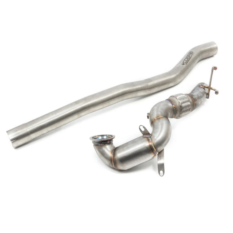 Cobra Sport Audi S3 (8V) 3 door (13-17) Front Downpipe Sports Cat/De-Cat Exhaust - Image 2