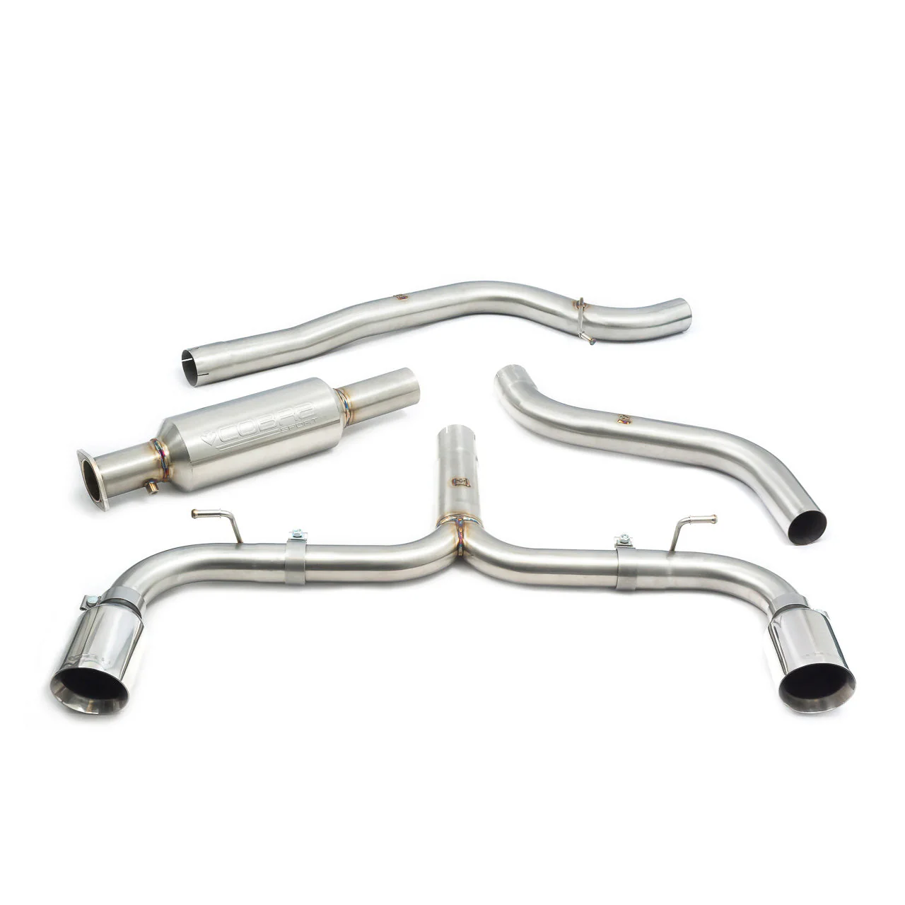 Cobra Sport Ford Focus ST (Mk4) Venom Box Delete Race Cat Back Exhaust