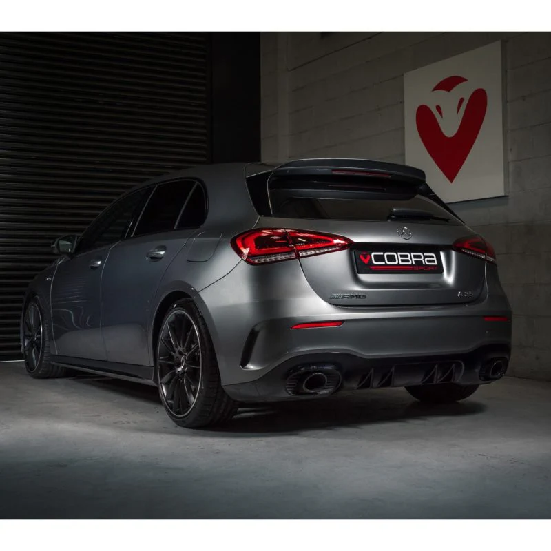 Cobra Sport Mercedes-AMG A 35 Cat Back Exhaust - Image 2