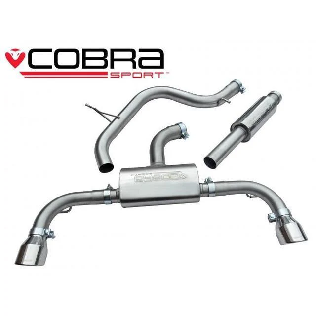 Cobra Sport VW Golf GTI (MK7) 2.0 TSI (5G) (12-17) Cat Back Performance Exhaust - Image 2