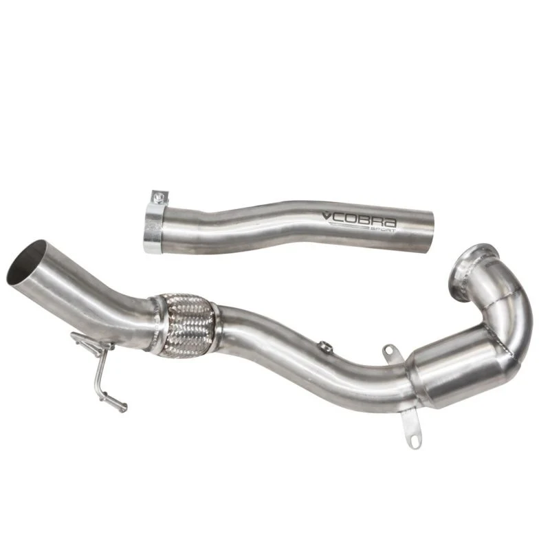 Cobra Sport VW Polo GTI (6C) 1.8 TSI (15-17) Sports Cat/De-Cat Front Downpipe Performance Exhaust - Image 2