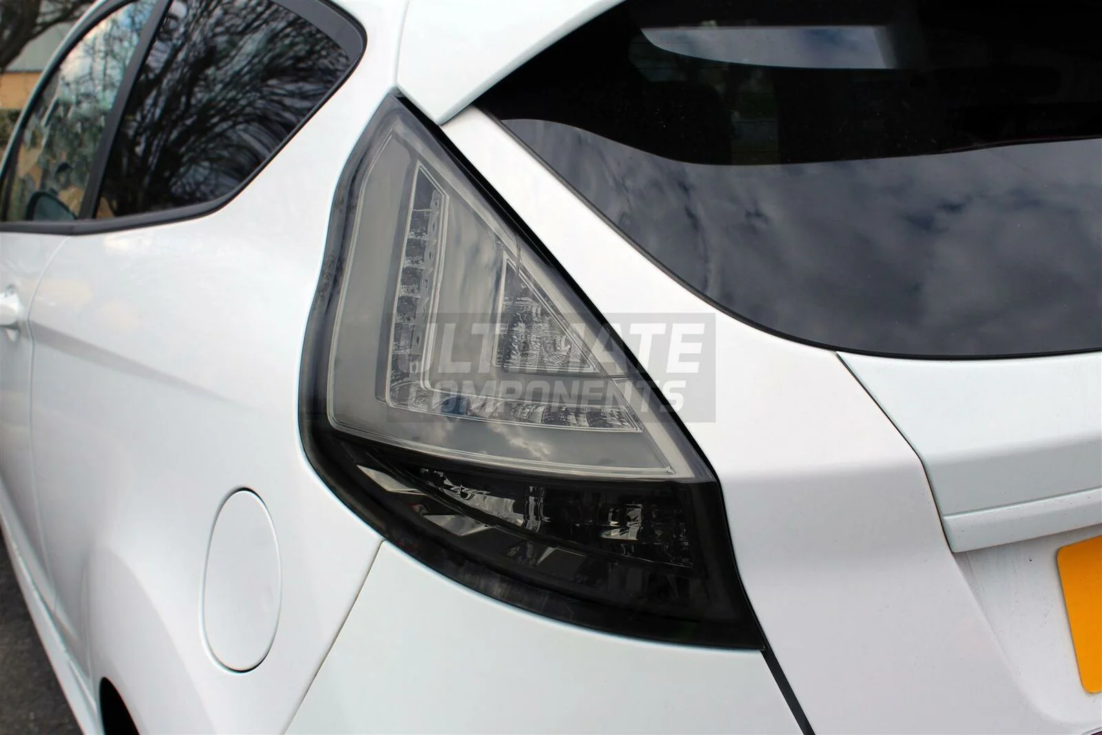 Ford Fiesta MK7 LED Custom Tail Lights (2009-2012 / Pre-Facelift) SMOKED - Image 2