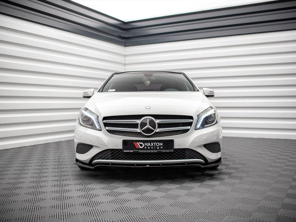Maxton Design Front Splitter V.2 for Mercedes A W176 (2012-2015) - Image 2